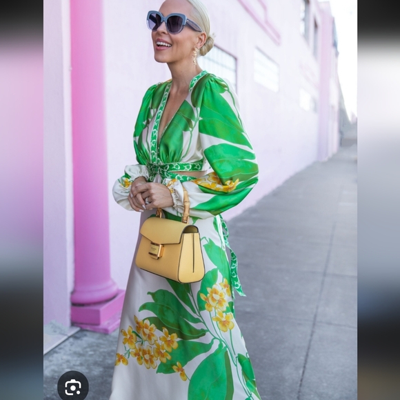 NEW Secret Mission Lydia Silk Dress - Picture 3 of 10